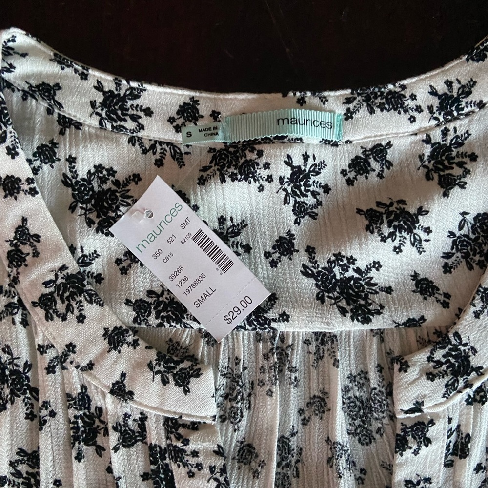 NET Floral Print Tank - Picture 9 of 12